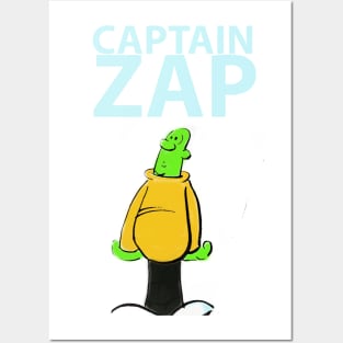 Captain Zap Posters and Art